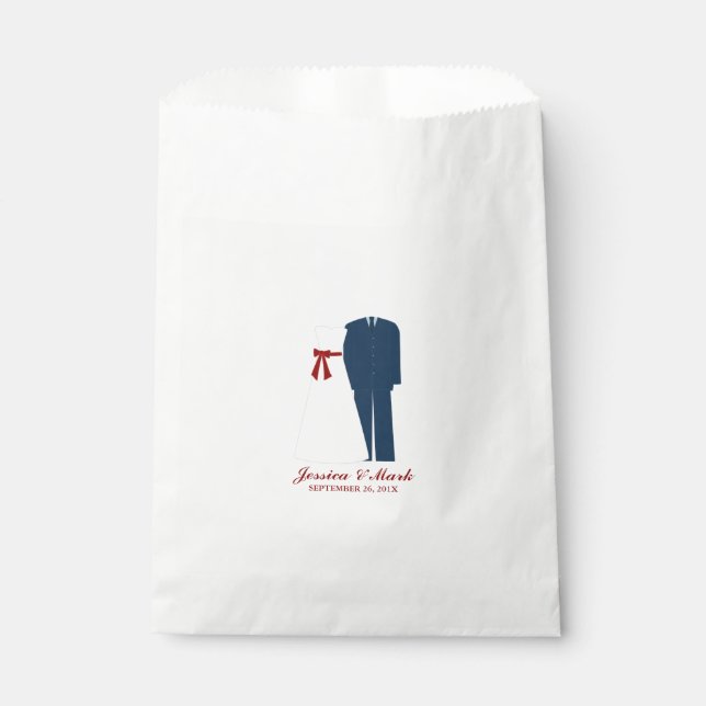 Military Wedding Favour Bag (Front)