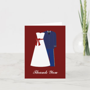 Military Wedding Thank You Notes