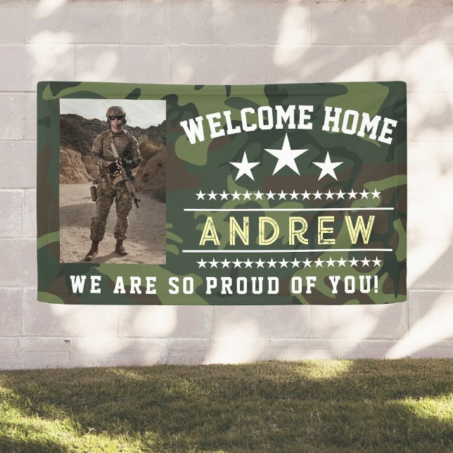 Military Welcome Home Banner - Army National Guard (Creator Uploaded)