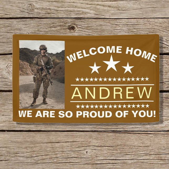 Military Welcome Home Banner - Army National Guard (Creator Uploaded)