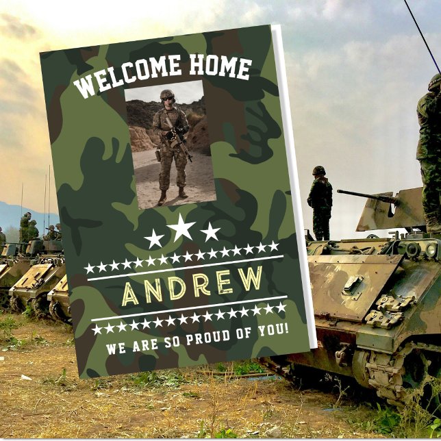 Military Welcome Home Card – Army National  (Creator Uploaded)