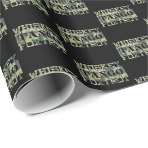 Military Whiskey Tango Foxtrot WTF Wrapping Paper