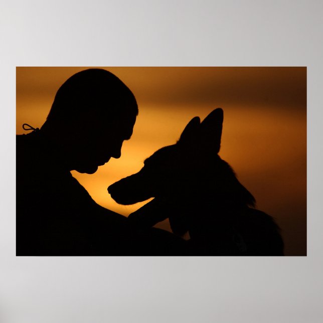 Military Working Dog Poster (Front)