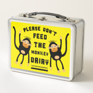 Milk Allergies - Enterocolitis Syndrome - Allergy Metal Lunch Box