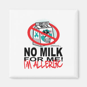 Milk Allergy Magnet