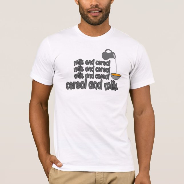 Milk and Cereal Tee (Front)