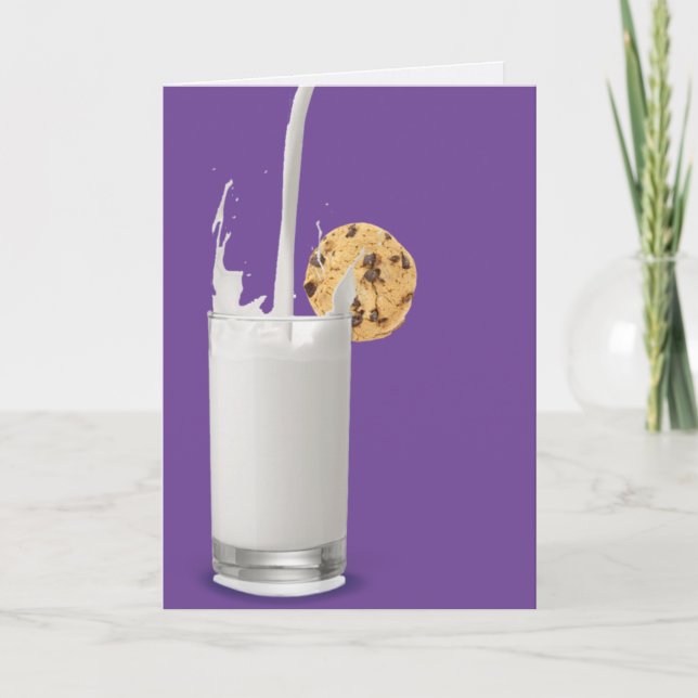 milk and cookie birthday card (Front)