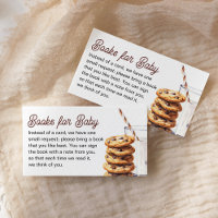 Milk and Cookies Baby Shower Books for Baby