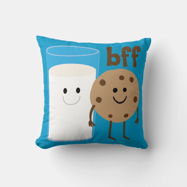 Milk And Cookies BFF Cushion (Front)