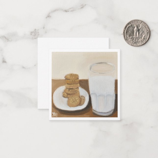 Milk and Cookies Card (Front/Back In Situ)