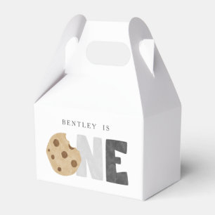 Milk and Cookies First Birthday Favour Box