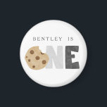 Milk and Cookies First Birthday Magnet<br><div class="desc">Milk and Cookies First Birthday Magnet</div>