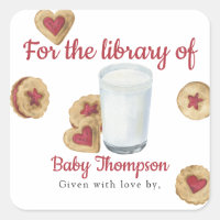 Milk and Cookies For the library of