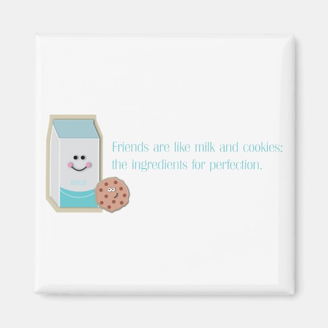 Milk and Cookies Magnet (Front)