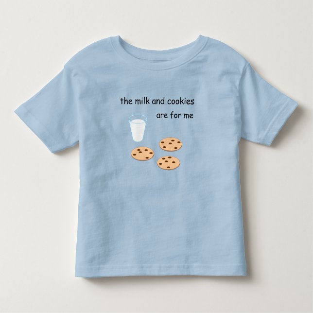 Milk and Cookies Magnet Toddler T-Shirt (Front)