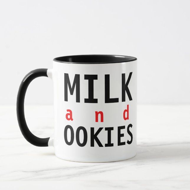 Milk And Cookies Mug (Left)