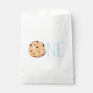Milk and Cookies One Cookie 1st Birthday Favour Bag
