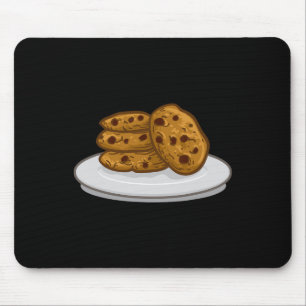 Milk and Cookies Outfit Matching Halloween Cookie Mouse Pad