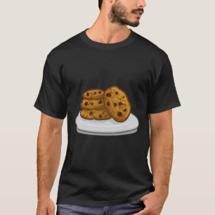 Milk and Cookies Outfit Matching Halloween Cookie T-Shirt