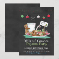 Milk and Cookies Pajama Party