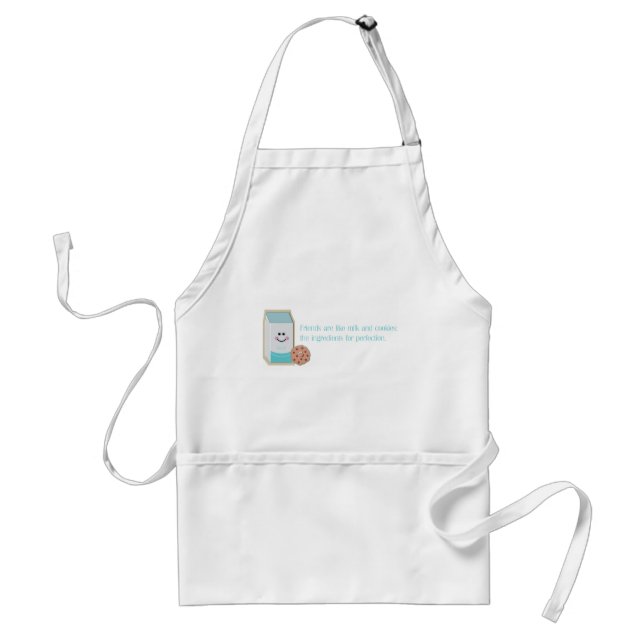 Milk and Cookies Standard Apron (Front)