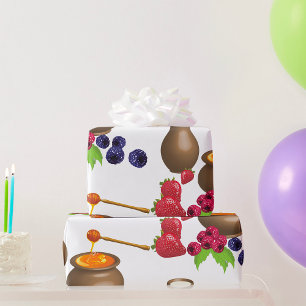 Milk And Honey Wrapping Paper