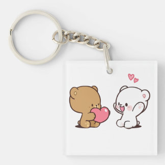 milk and mochat key ring