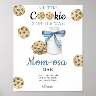 Milk baby shower Momosa bar Poster