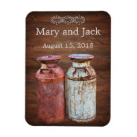Milk Cans Country Wedding Rustic Old Farm Budget