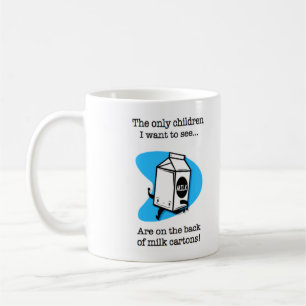 Milk Carton Children Coffee Mug