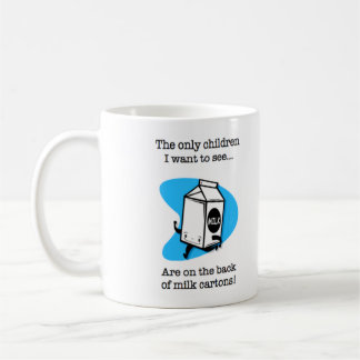 Milk Carton Children Coffee Mug