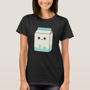 milk carton - cute - funny -  - pretty - smile -sw T-Shirt
