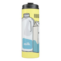 Milk cartoon illustration