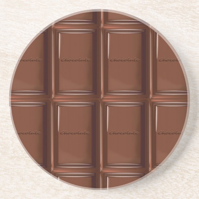 Milk Chocolate Bar Coaster (Front)