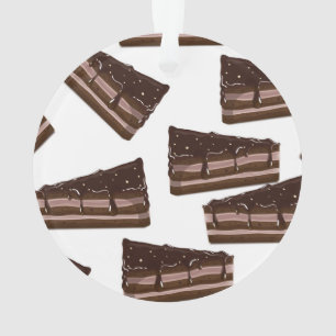 Milk Chocolate cake. Ornament