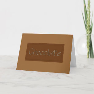 Milk Chocolate Card