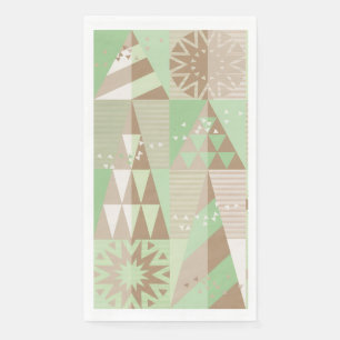 “Milk Chocolate Mint Tree” Guest Paper Towels Napkin