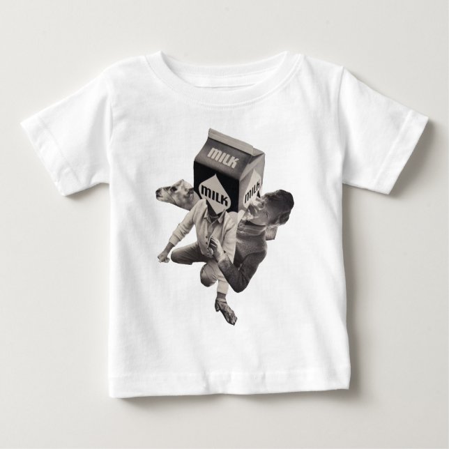 Milk collage T-shirt, infants Baby T-Shirt (Front)