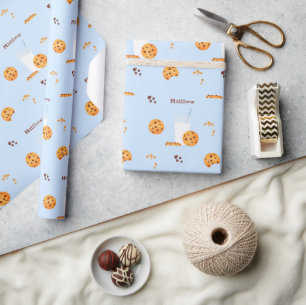 Milk & Cookies Wrapping Paper