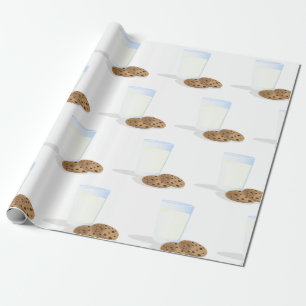 Milk & Cookies Wrapping Paper
