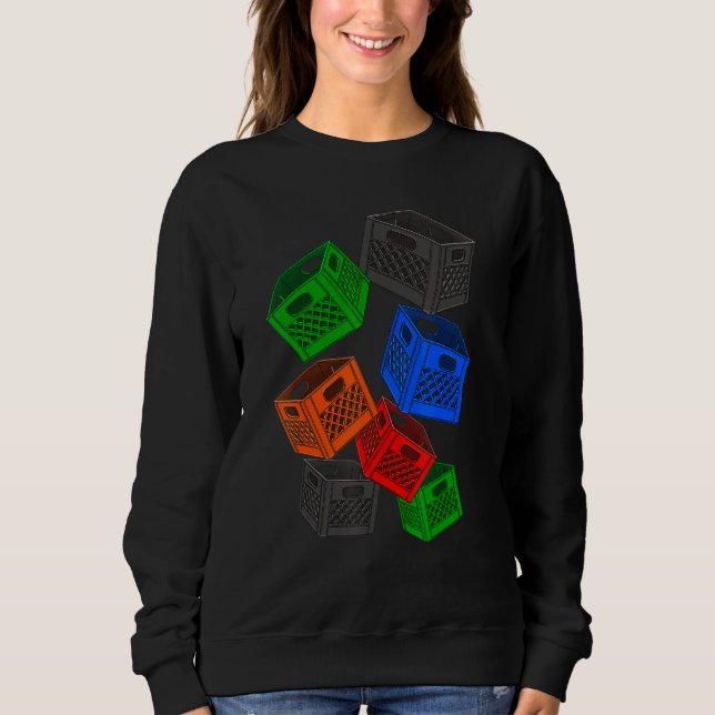 Milk Crate Block Crate Game Tees Challenge 3 (Front)