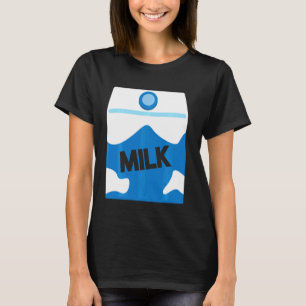Milk Easy Milk And Cookie Couple Halloween Costume T-Shirt