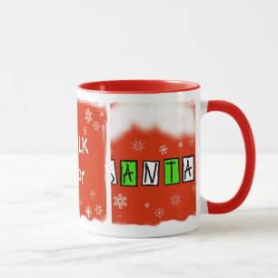 Milk For Santa Mug - Customise It!