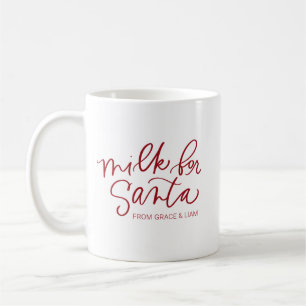 Milk for Santa Personalised Mug