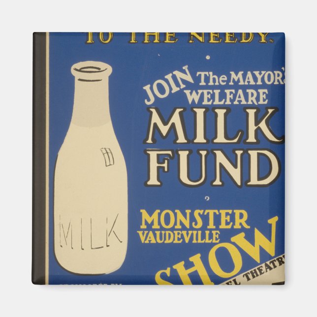 Milk for Warmth Magnet (Front)