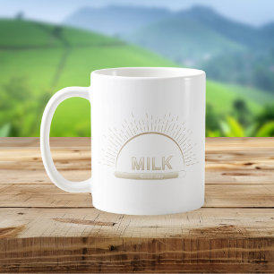 Milk Good Day Neutral Minimal Mug