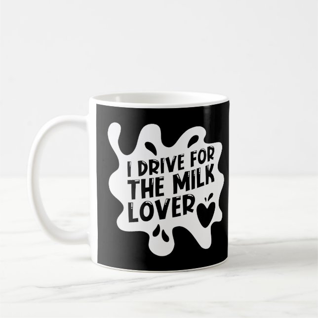 Milk Heart Cow Farm Farmer  Farming Dairy Milk Tru Coffee Mug (Left)