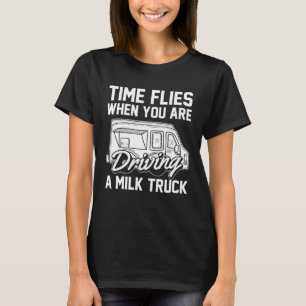 Milk Humour Dairy Farmer Farm  Farming Cow Milk Tr T-Shirt
