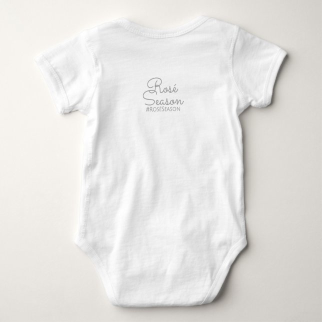 Milk is for Babies Pass the Brose Baby Outfit Baby Bodysuit (Back)