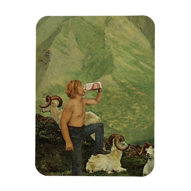 Milk man - magnet (Vertical)